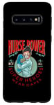 Coque pour Galaxy S10 Nurse Power Saving Life Is My Job Not All Heroes Wear Capes