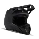 Fox JUNIOR V1 MATTE BLACK MATTE BLACK YM HELMET