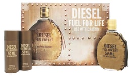Diesel Fuel For Life Presentset 50ml EDT + 2 x 50ml Duschgel