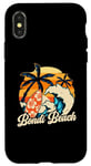 Coque pour iPhone X/XS Bondi Beach Souvenir de vacances d'été tropicales Bondi Surf