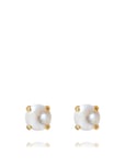 Classic Stud Earring Gold Accessories Jewellery Earrings Studs Gold Caroline Svedbom