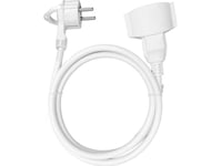 Orno Single-Socket Household Extension Cord, 1X2p+E (Schuko) 1.5M, Pvc Cable H05vv-F 3X1.5Mm?, 230Vac/16A