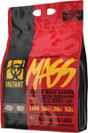 MUTANT Mass Weight Gainer Protein Powder with a Whey Isolate, Concentrate, and C
