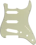 Fender Stratocaster Pickguard SSS Mint Green, 0992144000