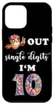 iPhone 12 mini Peace Owl Out Single Digits I'm 10 Years Old 10th Birthday Case