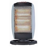New Halogen Quartz Free Standing Instant Electric Heater Portable Home Office