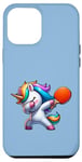 iPhone 14 Plus Dab Unicorn With Table Tennis Bat For Table Tennis Pingpong Case