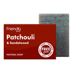 Friendly Soap Patchouli & Sandalwood Bar Soap - 95g