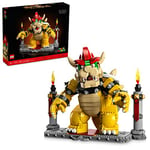 LEGO 71411 Super Mario The Mighty Bowser, 3D Model Building Kit, Collectible Posable Character Figure with Battle Platform, Memorabilia Gift Idea Set for Adults and Teens