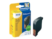 Pelikan H10 - 42 ml - svart - kompatibel - bläckpatron (alternativ för: HP 15) - för HP Deskjet 81X Digital Copier 310 Officejet 51XX, v30, v45 psc 500, 720, 750, 760, 950