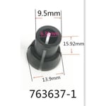 Accessoires outillage électroportatif,Pince de serrage pour MAKITA 763637-1 1-4 " 6.35mm 763615-1 763636 RP0900K - 6.35mm1pcs