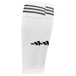 adidas Leg Sleeve - Hvit/sort Fotballstrømper male