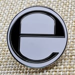 Mini Ecco2K Album Badge Metal Decorate Jewelry Portable Clothing Accessories