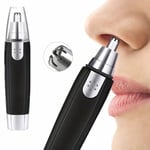 Nose And Ear Hair Trimmer - Portable And Painless Battery Operated Trimmer