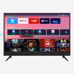 Palco 32-tums 12-volts smart TV med Soundbar för husvagn och husbil