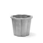 Byarums Bruk - Fjällsippa kruka hög rå aluminium - Utomhuskrukor & vaser - Signe Persson-Melin - Grå