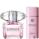 Versace Bright Crystal Duo EdT 90ml, Deodorant Stick 50ml -