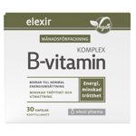 Elexir Pharma B-Vitamin Komplex 30 kapslar