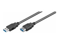 Microconnect Usb 3.0 - Usb-Förlängningskabel - Usb Typ A (Hona) Till Usb Typ A (Hane) - Usb 3.0 - 1 M - Svart