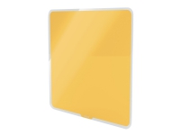 Leitz Cosy - Whiteboard-tavla - väggmonterbar - 450 x 450 mm - tempererat glas - magnetisk - varmt gul
