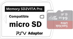 LEAGY Ultimate Version SD2Vita 5.0 Memory Card Adapter, PS Vita PSVSD Micro SD