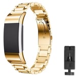 Armband rostfritt stål FITBIT Charge 3 - Guld