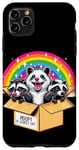 iPhone 11 Pro Max Adopt a Street Cat Funny Team Trash Raccoon Opossum Skunk Case