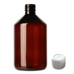 Pharma Veral PET Flaska med Kork 500 ml - 1064 st
