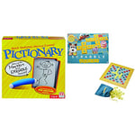 Mattel Games Pictionary & Scrabble Junior, Children Board Game from 6 Years