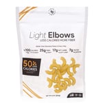 Fiber Gourmet Healthy Elbow Pasta (Pack of 3) - Rich in Fiber, 50% Less Calories, Low Carb- Healthy Alternative, Substitute to Standard Wheat Pasta- Made in USA, Kosher, Non-GMO, Vegan Certified