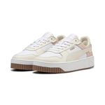 PUMA Femme Carina Street, Puma White Alpine Snow Frosted Ivory, 42 EU
