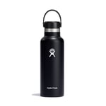 Hydro Flask Hydration Standard Mouth flaska 18oz / 532ml - Black