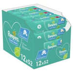 Pampers Baby Wipes Scented 12 x 52 per pack