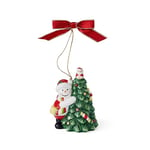Spode Christmas Tree Decoration, Multi Color, Height 9cm