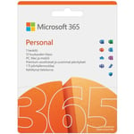 Microsoft 365 Personal - 12 kk, aktivointikortti