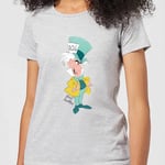 T-Shirt Femme Chapelier Fou Alice au Pays des Merveilles Disney - Gris - L