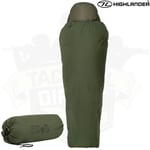 Highlander Hawk Bivi Bag Waterproof Sleeping Bag Cover Wild Camping Army Green