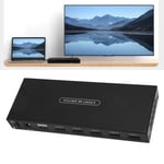 5 Port HD Multimedia Interface Switcher 4K 60Hz Surround Sound 5 In 1 Out HD Kit
