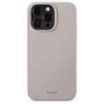 Holdit iPhone 15 Pro Max Silicone Case, Taupe