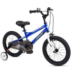M-YN Kids Bike for Boys and Girls, 12, 14, 16, 18, 20inch with Training Wheels with Cycle Training Wheels or Kickstand Child's Bicycle (Color : Blue, Size : 20inch)