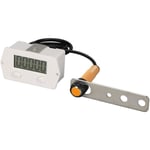 Digital Counter Elektronisk Clicker Counter Magnetisk Hög känslig radnummer Xj-5j Clicker Counter Vit Industrial Control Switchwhite1st)