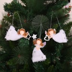 Unbranded 1 pc christmas decorations angel girl plush doll hanging pendant