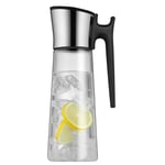 WMF Water Jug Basic 1,5L Height 31 cm Close-Up Closure Glasss Cromargan® Stainle