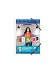 ELBA Polyvision - 3-flap folder - for A4 - opaque white