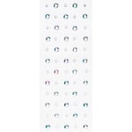 Face Jewels Crystal Dots – 60 stora & små kristalliknande ansiktssmycken