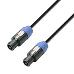 Adam Hall Cables 3 STAR S215 SS 1000 - Câble pour haut-parleur 2 x 1,5 mm² 4-pole Standard Speaker Connectors 10 m