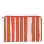 Marimekko - Raide necessär 21x14 cm röd/rosa