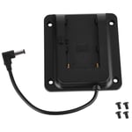 Bindpo Camera Battery Plate, Battery Adapter Mount Bracket Plate with VESA Type and 75mm Screw Hole for Sony NP-F970 F550 F770 F970 F960 F750