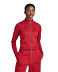 G-STAR RAW Women's Track jacket slim sw wmn, Red (dk flame D23549-D429-8050), S