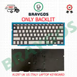 For Apple MacBook Pro A1297 17" UK US FR ESP Laptop Keyboard Backlit Only